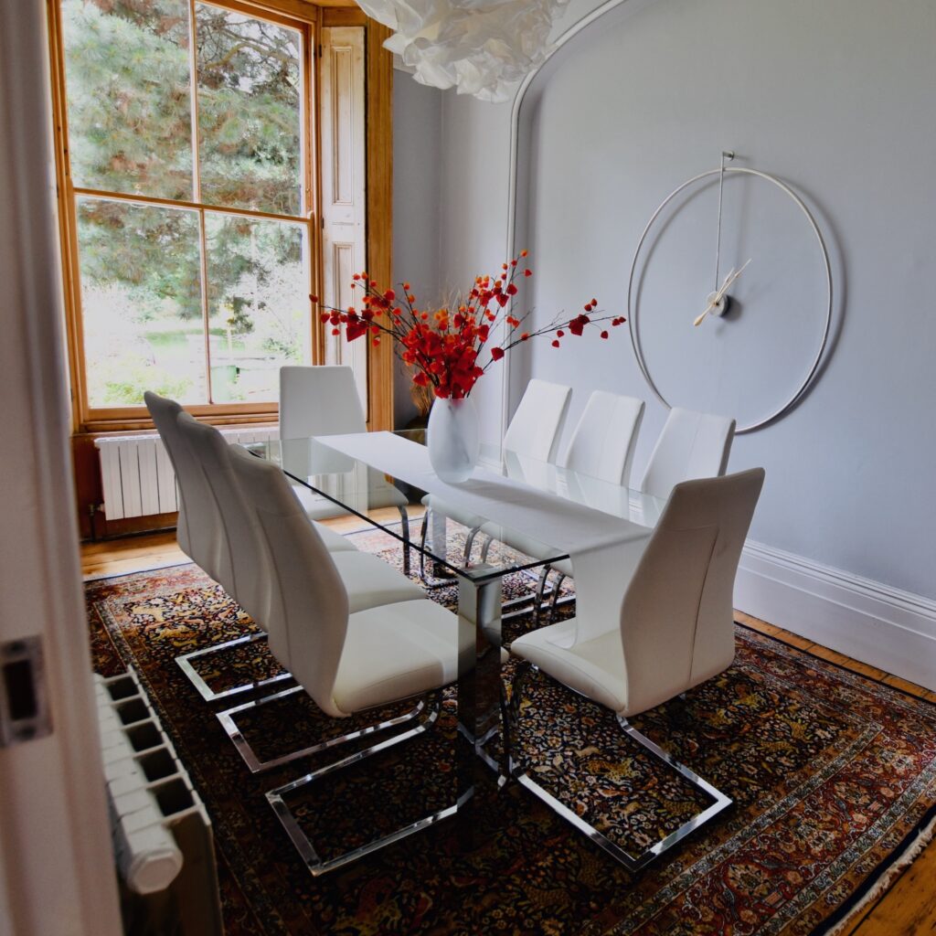 Staged Dining Room
